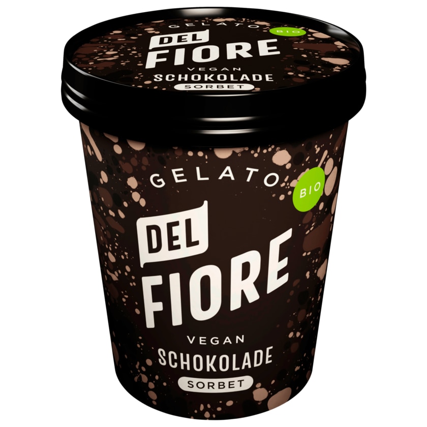 Del Fiore Gelato Bio Schokolade Sorbet 500ml
